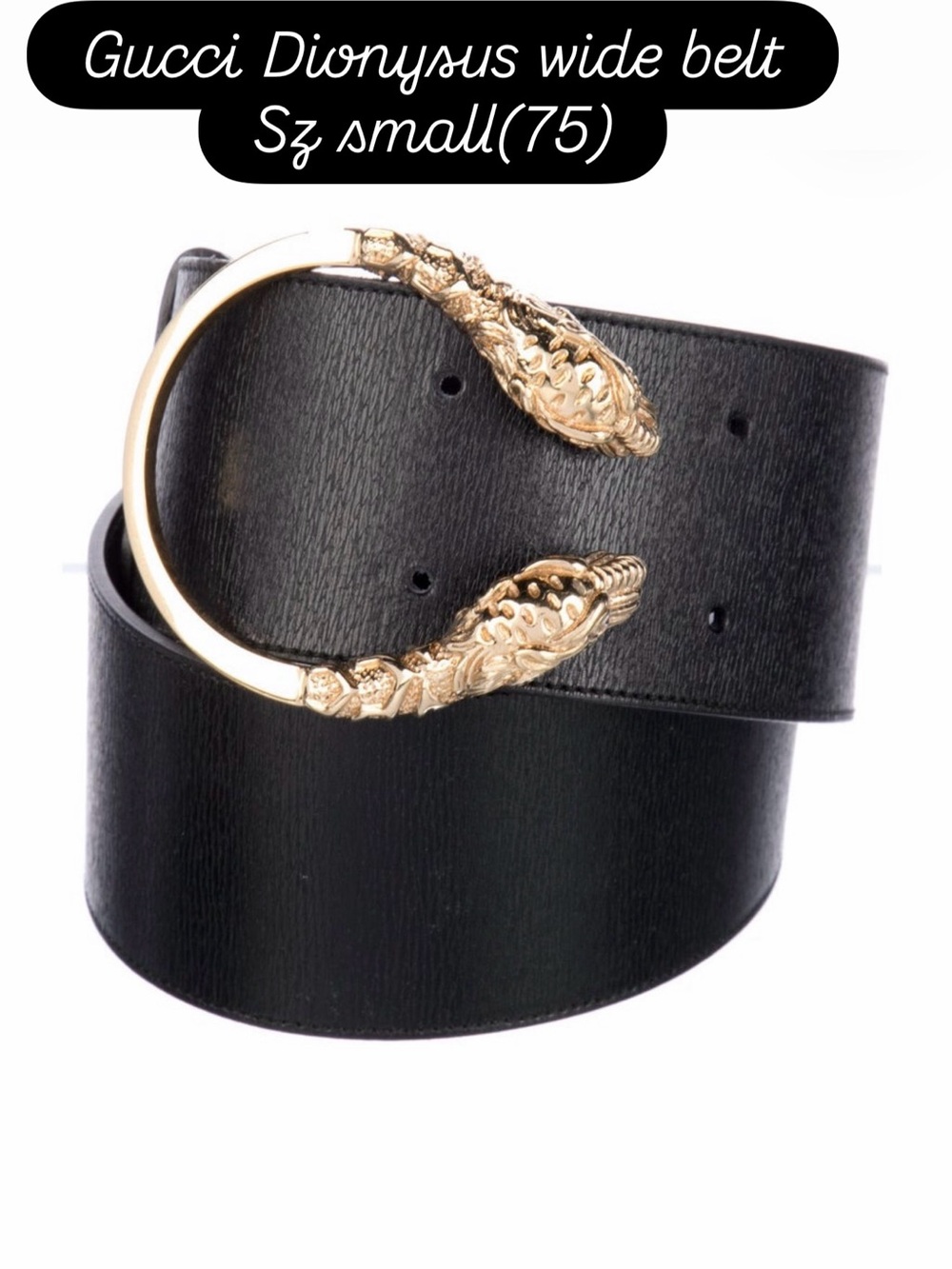 Gucci Dionysus leather wide belt - Picture 4 of 4